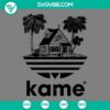 Kame House, Dragon Ball character SVG images in PNG EPS DXF files, perfect for DBZ fans and digital craft projects.