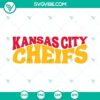 Kansas City Chiefs football team logo SVG file for cutting machines. Great for DIY projects.