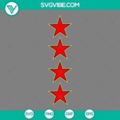 Kansas City Chiefs Star SVG Images PNG DXF EPS Cut Files