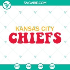 Kansas City Chiefs SVG File, Chiefs Mascot SVG Files, Super Bowl SVG Images PNG DXF