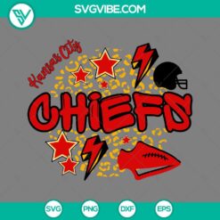 Football, Sports, SVG Files, KANSAS CITY CHIEFS SVG Images, Kc Chiefs SVG Files 3