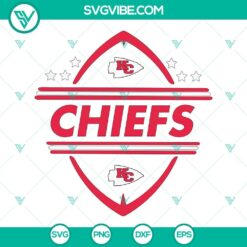 Kansas City Chiefs SVG Download, KC Chiefs Football SVG File, NFL Team SVG Download PNG