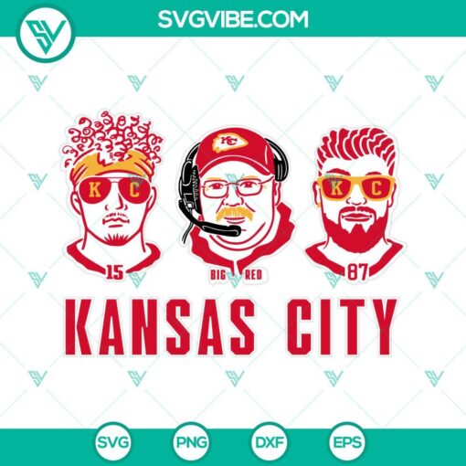 kansas city svg mahomes svg travis kelce svg andy reid svg chiefs football svg png dxf eps 2 mockup 1