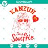 Kanzuh I’m A Swiftie SVG featuring Taylor Swift and Travis Kelce, PNG and DXF files for Swiftie fans.