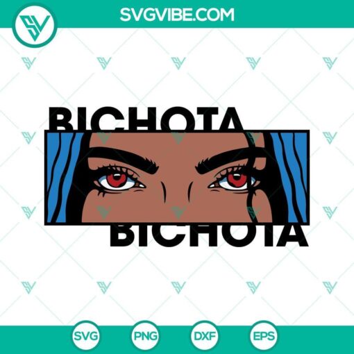 karol g bichota svg karol g eyes svg la bichota svg png dxf eps 10 mockup