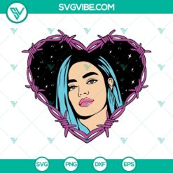 Musics, SVG Files, Karol G Heart SVG File, Karol G Bichota SVG Image, Karol G 10