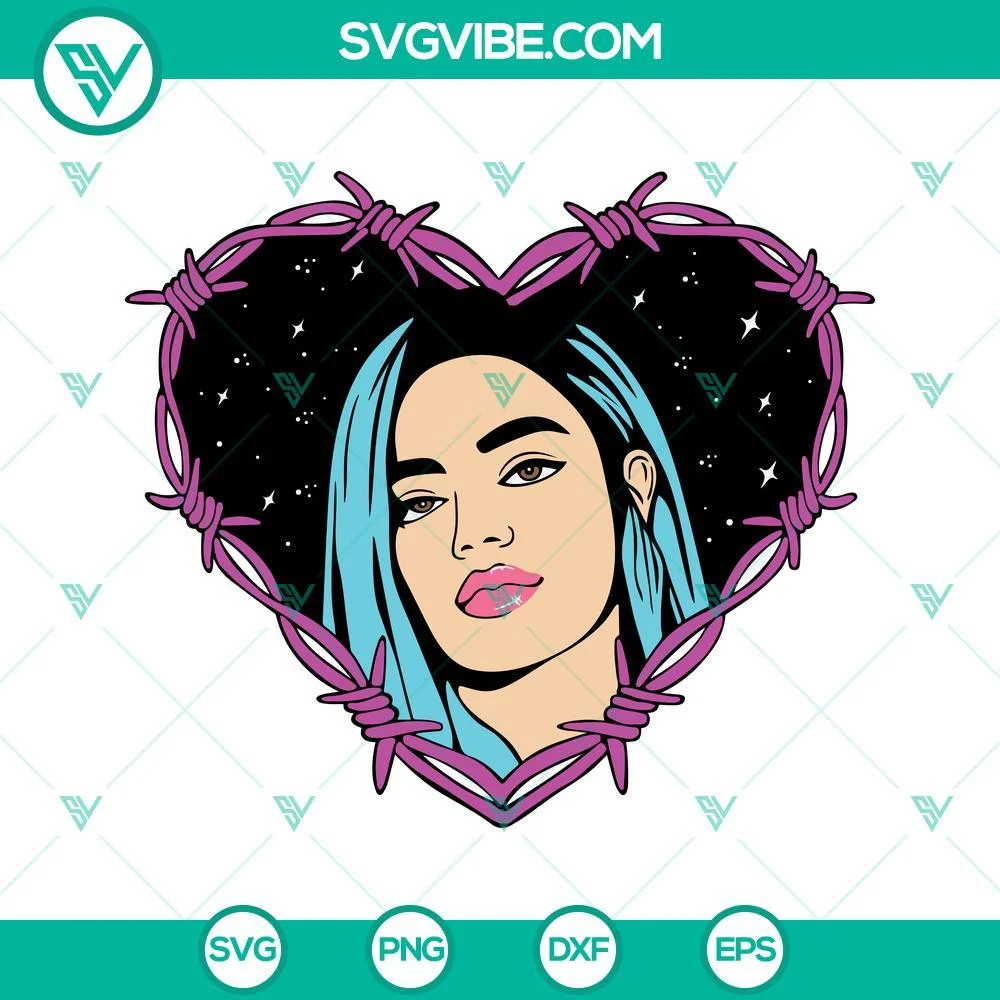 Musics, SVG Files, Karol G Heart SVG File, Karol G Bichota SVG Image, Karol G 1