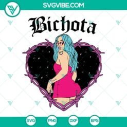 Musics, SVG Files, Karol G La Bichota SVG Image, Bichota SVG Images, Karol G 11