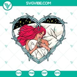 Movies, SVG Files, Karol G Bichota Red Hair SVG File PNG DXF EPS Cricut 4