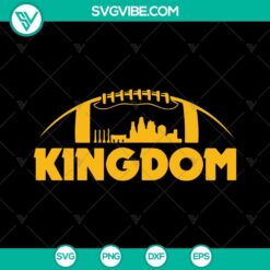 Football, Sports, SVG Files, KC Kingdom SVG Image, Kansas City Chiefs SVG 13