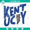 Kentucky leopard lightning bolt SVG cut files with PNG, DXF, and EPS formats for crafting projects.
