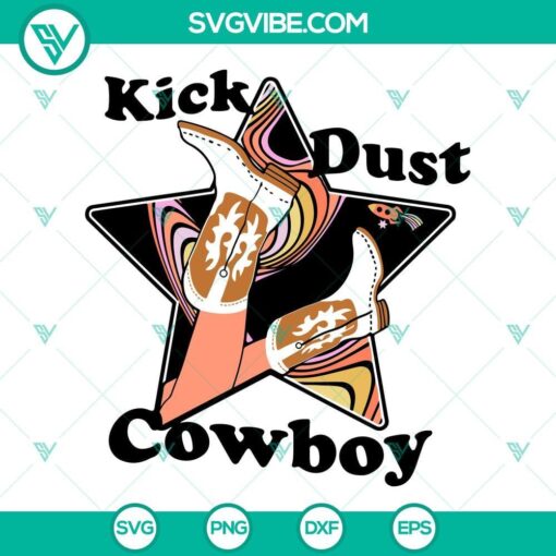 kick dust cowboy cowgirl svg country western svg png dxf eps designs downloads clipart 9 mockup