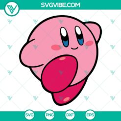 Game, SVG Files, Kirby SVG Images Bundle, Nintendo Video Game Character SVG 6