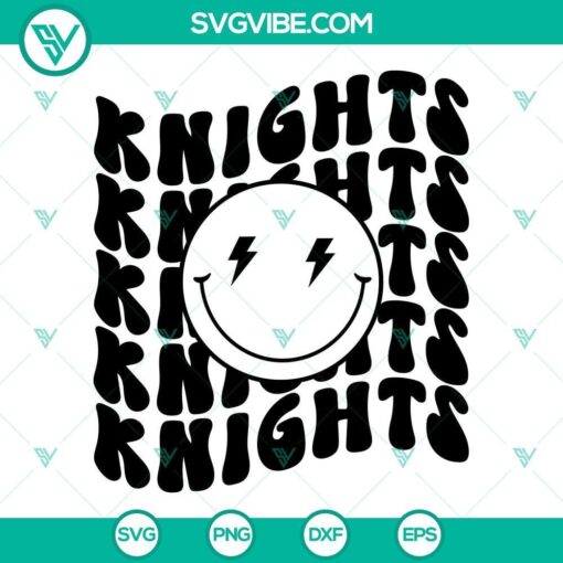 knights smiley face svg knights svg knights football svg 6 mockup