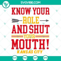 Football, Sports, SVG Files, Know Your Role And Shut Your Mouth SVG File, Super 2