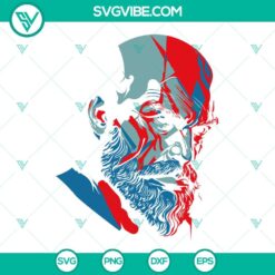 Game, SVG Files, Kratos Colorful SVG File, God Of War SVG Files PNG DXF EPS 10