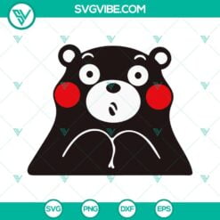 Cartoons, SVG Files, Kumamon SVG Files, For The Glory Of Satan SVG Image PNG 4