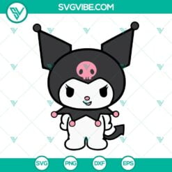 Cartoons, SVG Files, Kuromi SVG Files PNG DXF EPS Files Kuromi  8