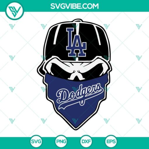 la dodgers logo svg dodgers sugar skull svg los angeles dodgers svg bundle 10 mockup