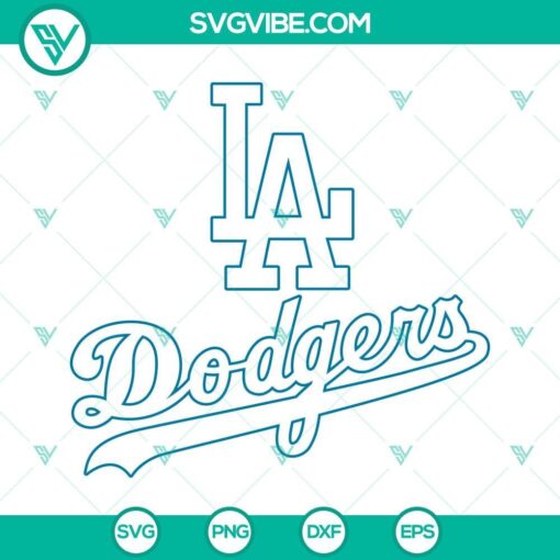 la dodgers logo svg dodgers sugar skull svg los angeles dodgers svg bundle 6 mockup