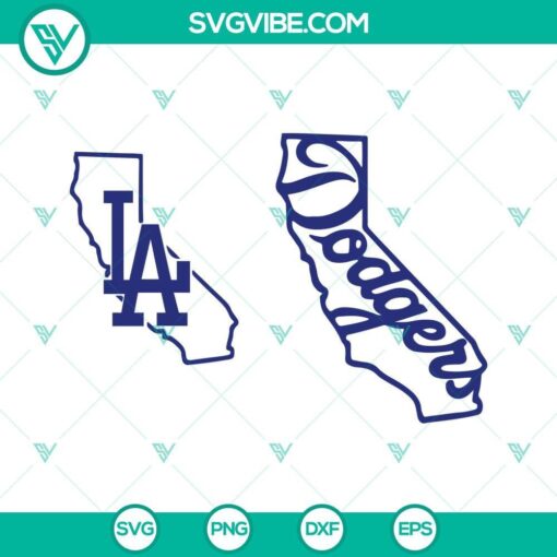 la dodgers svg dodgers svg los angeles dodgers svg png dxf eps 1 mockup