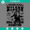 Lainey Wilson Bell Bottom Country SVG download, featuring vintage country style with bell bottom jeans, cowboy boots, and Western hat.