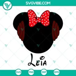 Disney, SVG Files, Minnie Mouse BB8 SVG File, Disneyland SVG File, Star Wars 3