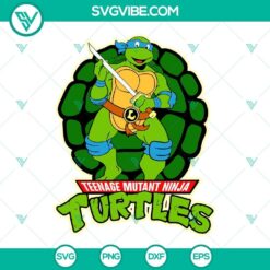 Leonardo Teenage Mutant Ninja Turtles SVG Download, Blue Ninja Turtle SVG Image