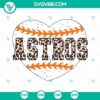 Leopard Astros baseball SVG images for Cricut and Silhouette machines, available in PNG, DXF, and EPS formats.