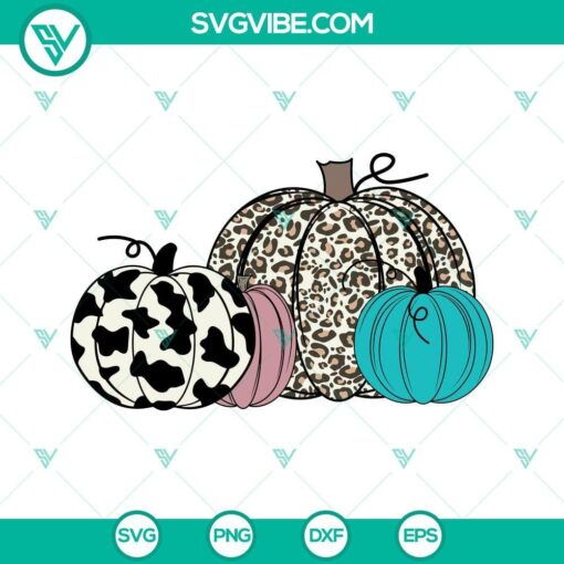 leopard pumpkin and cow print pumpkin svg halloween pumpkin svg pumpkins svg thanksgiving pumpkin svg 6 mockup