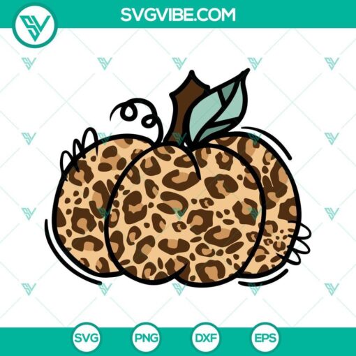 leopard pumpkin svg cheetah pumpkin svg thanksgiving svg fall svg autumn svg 8 mockup