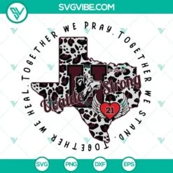 SVG Files, Trending, Uvalde Strong SVG File, Pray For Texas SVG Images, Uvalde 3