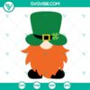 Leprechaun Gnome Couple SVG, Lucky Gnomes for St Patricks Day. Cute and festive digital design for crafting projects.