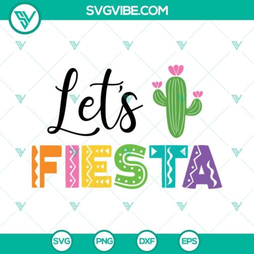 let s fiesta svg png dxf eps cricut silhouette 7 mockup