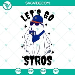 Halloween, Sports, SVG Files, Let’s Go Astros SVG Files, Boo Ghost Houston 2