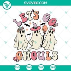 Halloween, SVG Files, Halloween Ghouls Girls SVG File, 90s Halloween SVG 3