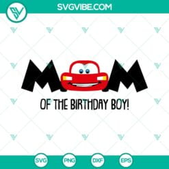 Birthday, Disney, SVG Files, Mom And Dad Of Birthday Boy Mike Wazowski SVG 4