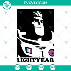 Movies, SVG Files, Lightyear 2022 SVG File, Buzz Lightyear Face SVG Download 3