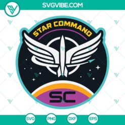 Movies, SVG Files, Lightyear Star Command Badge PNG, Lightyear 2022 PNG Clipart 12