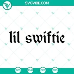 Musics, SVG Files, Lil Swiftie SVG Image, Taylor Swift SVG Image, Swiftie Fan 2