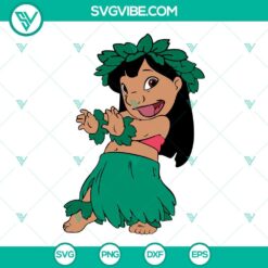 Disney, SVG Files, Lilo Pelekai SVG Image, Lilo And Stitch SVG File, Lilo SVG 8