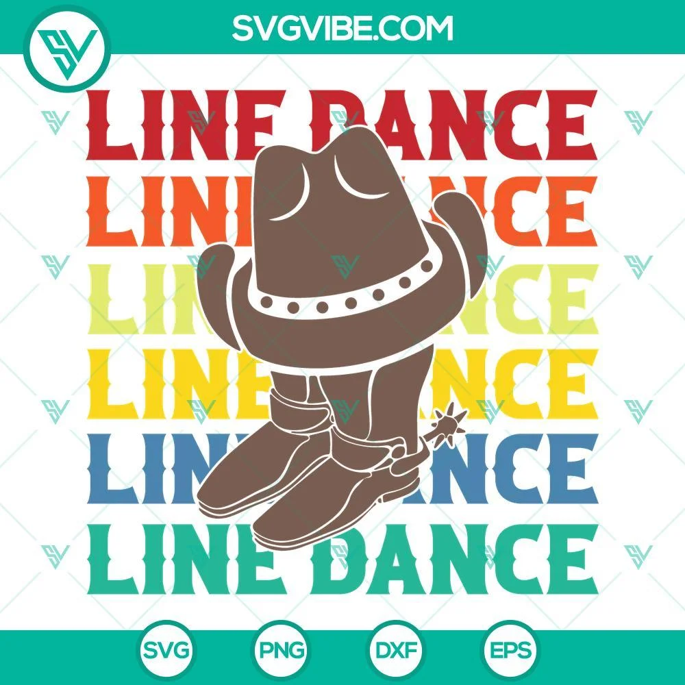 Movies, SVG Files, Line Dance SVG Image, Cowboy Boots SVG Files, Western 1