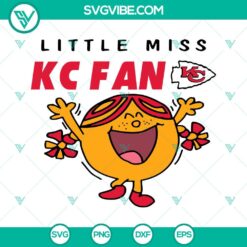 Football, Sports, SVG Files, Little Miss Kansas City Chiefs SVG Files, Chiefs 2