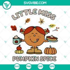 Fall, Seasons, SVG Files, Little Miss Pumpkin Spice SVG Download, Hello Fall 3