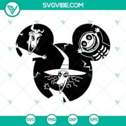 Halloween, SVG Files, Lock Shock Barrel SVG Image, The Nightmare Before 6