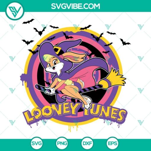 lola bunny pumpkin halloween svg looney tunes svg png dxf eps 2 mockup