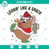 Cute Christmas Cinderella Mouse with Tumbler SVG and PNG Files, adorable holiday design for digital crafting projects.