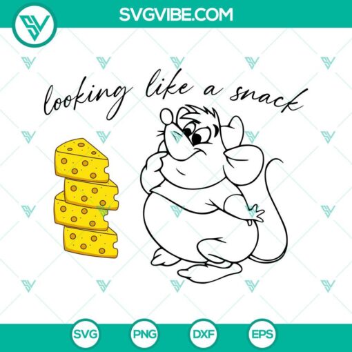 looking like a snack svg cute gus gus mouse svg mouse cheese svg mockup