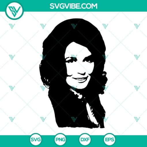 loretta lynn face svg loretta lynn svg rip loretta lynn svg 9 mockup