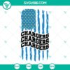 Los Angeles Chargers inspired American flag SVG and PNG football images for fans.